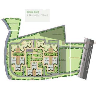 Project Image of 1659.0 - 1759.0 Sq.ft 3 BHK Apartment for buy in Sobha Beryl