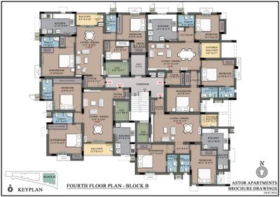 Project Image of 1295.0 - 1449.0 Sq.ft 2.5 BHK Apartment for buy in Newry Astor