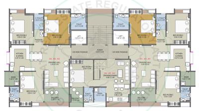 Project Image of 782.11 - 906.64 Sq.ft 3 BHK Apartment for buy in YRP Shivam Lakeview