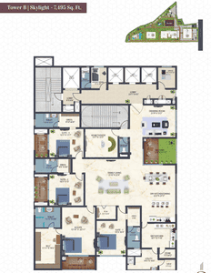 Project Image of 6520.0 - 11999.0 Sq.ft 4 BHK Apartment for buy in Candeur Skyline