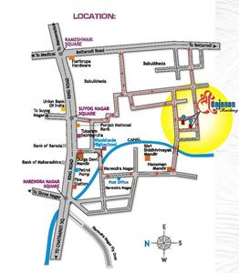 Sudarshan Shri Gajanan Residency 1 Location Plan 1