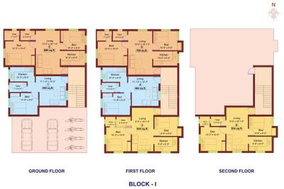 Project Image of 495.0 - 762.0 Sq.ft 1 BHK Apartment for buy in SP Shyams Rivieraa
