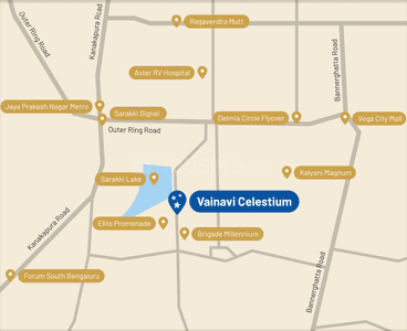 Project Image of 2165.0 - 2650.0 Sq.ft 3 BHK Apartment for buy in Vainavi Celestium