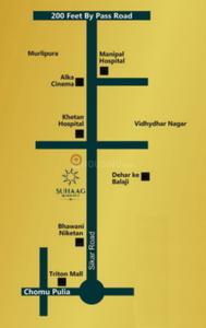 Project Image of 1257.0 - 1871.0 Sq.ft 2 BHK Apartment for buy in Suhag Residency