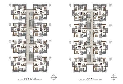 Project Image of 1575.0 - 2210.0 Sq.ft 3 BHK Apartment for buy in White Waters At Y