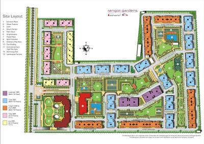 Project Image of 940.0 - 1360.0 Sq.ft 2 BHK Apartment for buy in Ashiana Rangoli