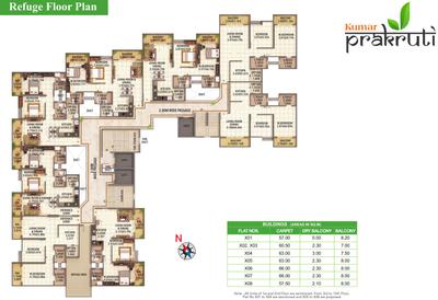 Project Image of 1080 Sq.ft 2 BHK Apartment / Flat for sale in Bhugaon for Rs. 9500000