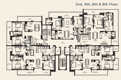 Project Image of 1590.0 - 2661.0 Sq.ft 2 BHK Apartment for buy in Sky Vista Evara