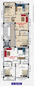 Project Image of 841.0 - 1090.0 Sq.ft 2 BHK Apartment for buy in Minerva Kaavya Nest