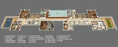 Project Image of 1246.86 - 2380.05 Sq.ft 2 BHK Apartment for buy in Dions Skywalk
