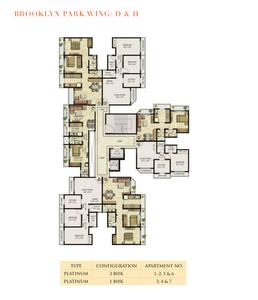 Project Image of 630.0 - 1350.0 Sq.ft 1 BHK Apartment for buy in Ekta Parksville Phase III