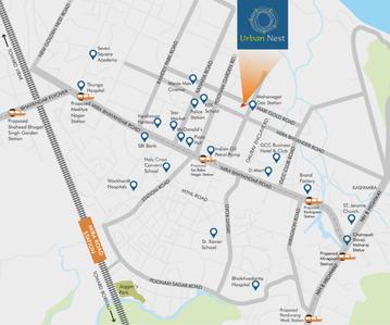 Urban Nest Bldg 1 Location Plan 1