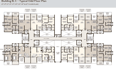 Project Image of 601.06 - 875.32 Sq.ft 2 BHK Apartment for buy in Kolte Patil Life Republic First Avenue