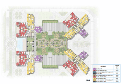 Project Image of 1750.0 - 2861.0 Sq.ft 3 BHK Apartment for buy in Prestige Ocean Pearl
