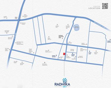Project Image of 1530.0 - 1980.0 Sq.ft 2 BHK Apartment for buy in Radhika Sky