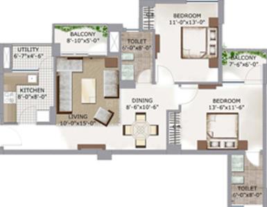 Project Image of 575.0 - 2150.0 Sq.ft 1 BHK Apartment for buy in Oneiric Epic Residency