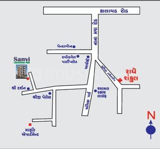Project Image of 0.0 - 534.0 Sq.ft 2 BHK Apartment for buy in Sanvi Flats