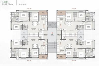 Project Image of 909.0 - 1332.0 Sq.ft 2 BHK Apartment for buy in Gokul Skylon