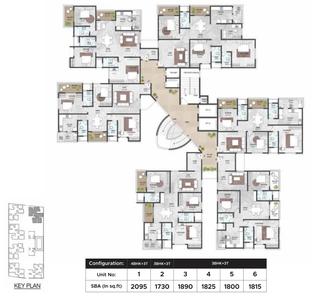Project Image of 1535.0 - 2140.0 Sq.ft 3 BHK Apartment for buy in Shriram Park 63