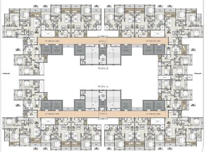Project Image of 815.0 - 1114.0 Sq.ft 2 BHK Apartment for buy in Gurukrupa Ekam