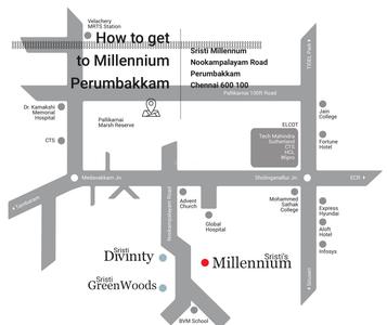 Project Image of 957.0 - 1615.0 Sq.ft 2 BHK Apartment for buy in Sristi Millennium