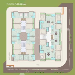 Project Image of 710.0 - 763.0 Sq.ft 2 BHK Apartment for buy in Dhaval Apartment