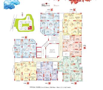 Project Image of 571.0 - 1836.0 Sq.ft 1 BHK Apartment for buy in Appaswamy Mapleton