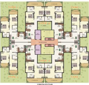 Project Image of 743 Sq.ft 2 BHK Apartment / Flat for sale in Sector 35 for Rs. 4200000