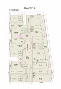 Project Image of 596.97 - 844.43 Sq.ft 2 BHK Apartment for buy in Vrundavan Vraj Residency