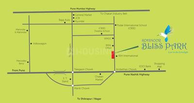 Project Image of 385.0 - 830.0 Sq.ft 1 BHK Apartment for buy in Kohinoor Bliss Park