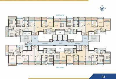 Project Image of 733.34 - 997.49 Sq.ft 2 BHK Apartment for buy in Regency Astra Phase I