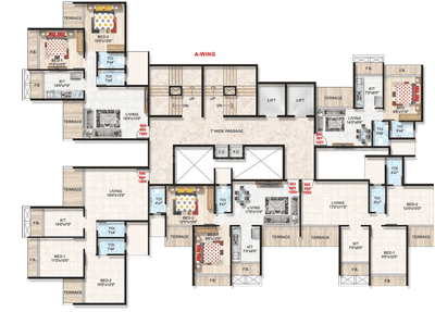 Project Image of 238.42 - 685.0 Sq.ft 1 BHK Apartment for buy in Platinum Emporius