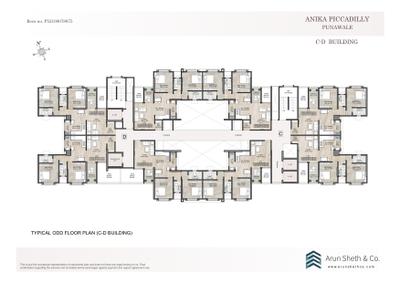 Project Image of 766.29 - 867.27 Sq.ft 2 BHK Apartment for buy in Anika Piccadilly