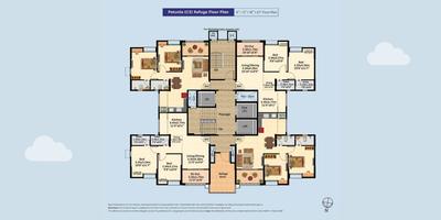 Project Image of 701.0 - 703.0 Sq.ft 2 BHK Apartment for buy in Nyati Exuberance