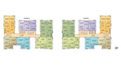 Project Image of 633.0 - 951.0 Sq.ft 2 BHK Apartment for buy in Balasaria Ambika Icon