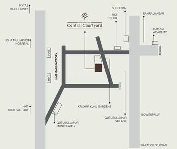 Project Image of 1665.0 - 2115.0 Sq.ft 3 BHK Apartment for buy in Krishna Kunj Central Courtyard