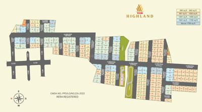 Project Image of 799.0 - 1512.0 Sq.ft Residential Plot Plot for buy in VGN Highland Phase II