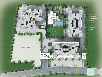 Project Image of 291.0 - 385.0 Sq.ft 1 BHK Apartment for buy in Nirman Ajinkyatara Wing D