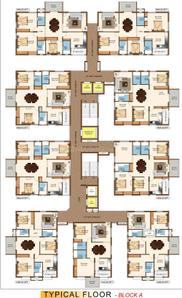 Project Image of 1140.0 - 1645.0 Sq.ft 2 BHK Apartment for buy in Sri Fortune Heights