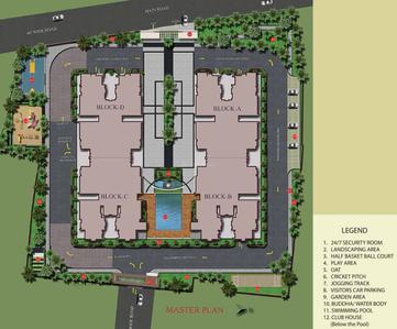 Project Image of 1362.0 - 1875.0 Sq.ft 2 BHK Apartment for buy in Ambiant The Infiniti