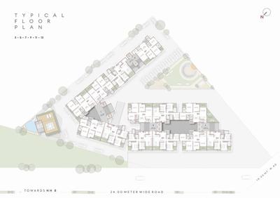 Project Image of 844.21 - 867.89 Sq.ft 3 BHK Apartment for buy in Zillion Splendid 2
