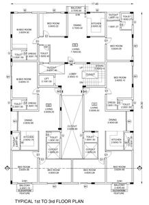 Project Image of 1227.09 - 1246.46 Sq.ft 3 BHK Apartment for buy in Sindhuri Solace