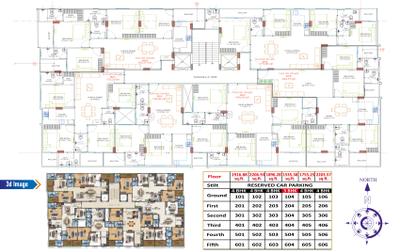 Project Image of 1535.38 - 2206.93 Sq.ft 3 BHK Apartment for buy in Sunrise Westway Heights