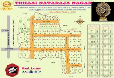 Project Image of 800.0 - 2000.0 Sq.ft Residential Plot Plot for buy in Sai Thillai Nataraja Nagar