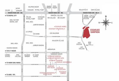 Project Image of 1050.0 - 1410.0 Sq.ft 3 BHK Villa for buy in Essarjee Sampada