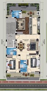 Project Image of 0.0 - 1550.0 Sq.ft 3 BHK Builder Floor for buy in RR Platinum Floors 200 Sq Yard