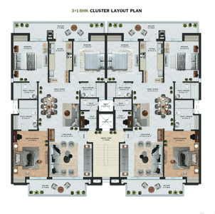 Project Image of 0.0 - 2439.0 Sq.ft 3 BHK Apartment for buy in Gulnaar Serene