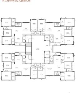 Project Image of 0.0 - 1300.39 Sq.ft 4 BHK Apartment for buy in A-One 48 Avenue