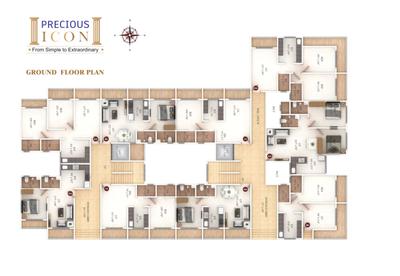 Project Image of 409.0 - 612.0 Sq.ft 1 BHK Apartment for buy in Precious Icon