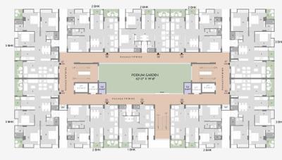 Project Image of 858.53 - 1389.94 Sq.ft 2 BHK Apartment for buy in Shreeji Exotica Phase 2